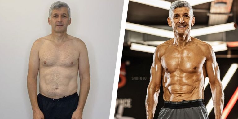 Questo direttore edile ha tagliato a metà il suo grasso corporeo