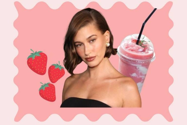 Hailey Bieber: questo è il suo frullato virale alla glassa alla fragola per una pelle meravigliosa
