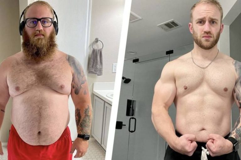 Successo incredibile: Nathan ha perso 42 chili, quasi esclusivamente camminando