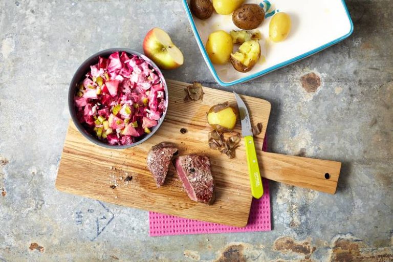 Ricetta bistecche con insalata di barbabietola rossa – FIT FOR FUN