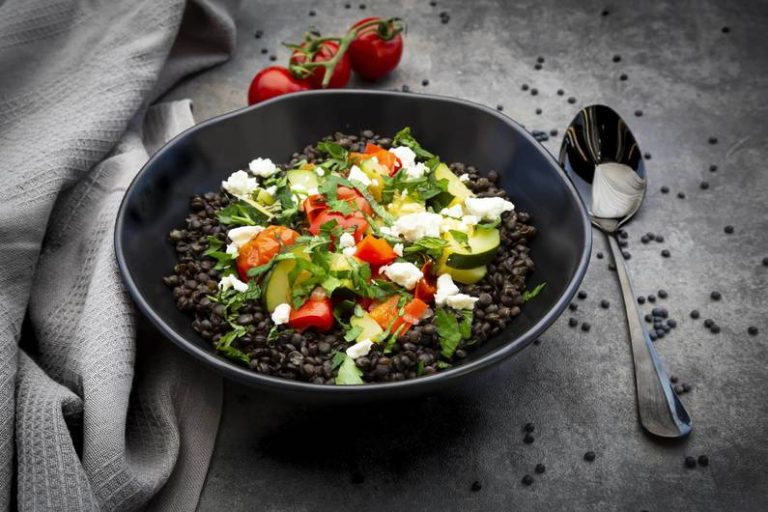 Ricetta: insalata di lenticchie Beluga