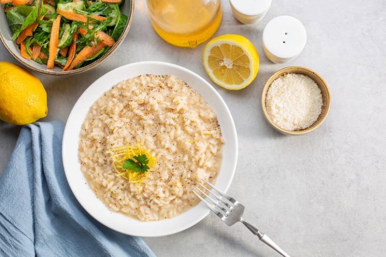 Risotto al limone