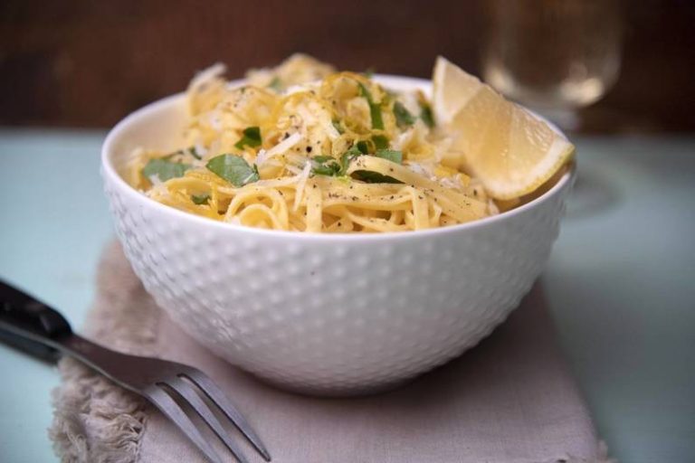 Ricetta: pasta al limone