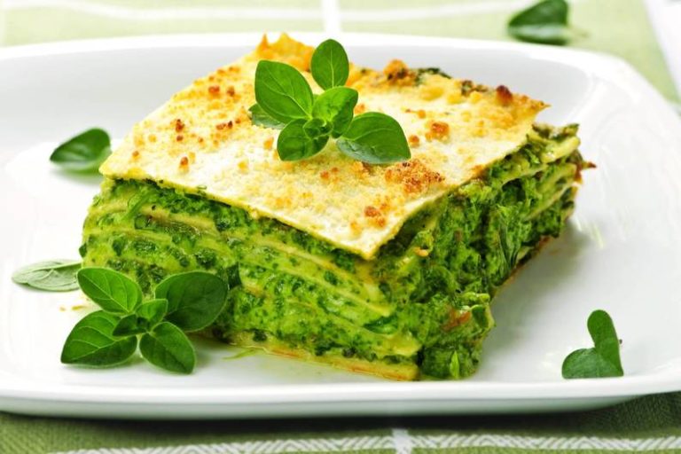 Ricetta: lasagna di spinaci