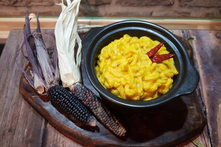 Mac vegano e formaggio