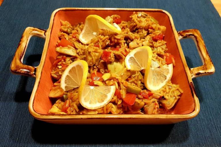 Ricetta: paella vegana