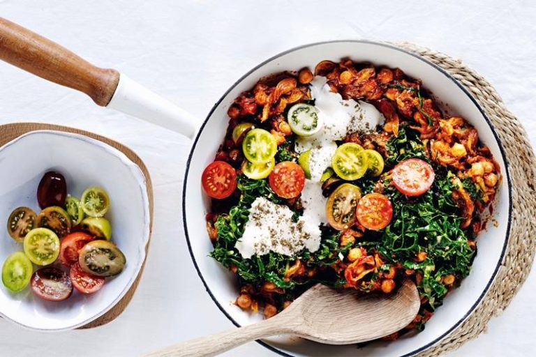 HARISSA CHCHPEAS con bietola