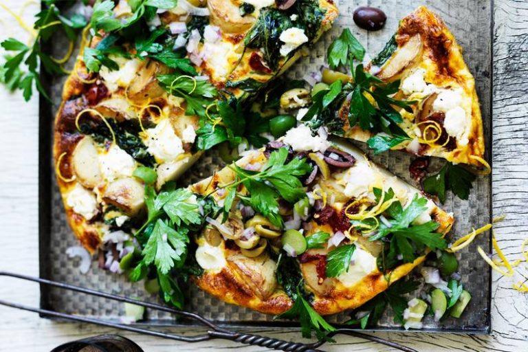 Ricetta di patate frittata spinat-fit per divertimento