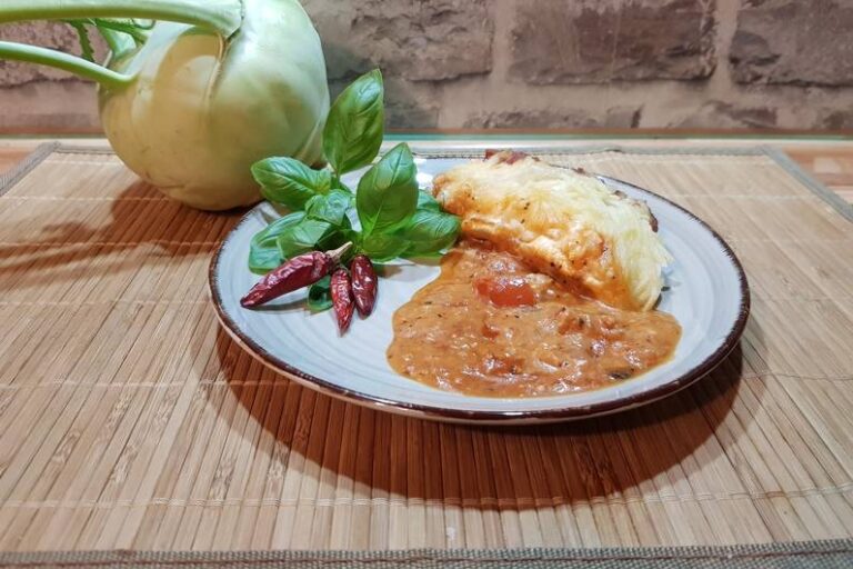Ricetta di lasagne kohlrabi bassa carboidrati – adatto al divertimento