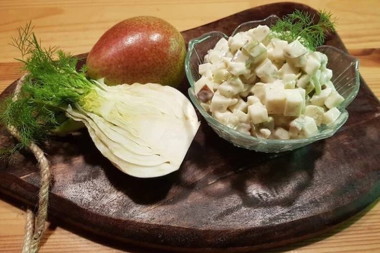 Ricetta insalata vegana di finocchi e pere – FIT FOR FUN