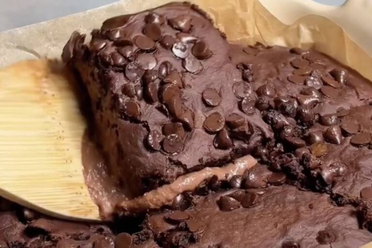 Ricetta per brownies al cioccolato sano con ceci